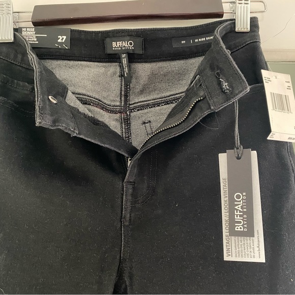 Buffalo black denim jeans - Picture 3 of 7